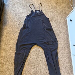 FP Movement by Free People Charcoal Jumpsuit